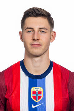 Lasse Berg Johnsen of the Norwegian national football team