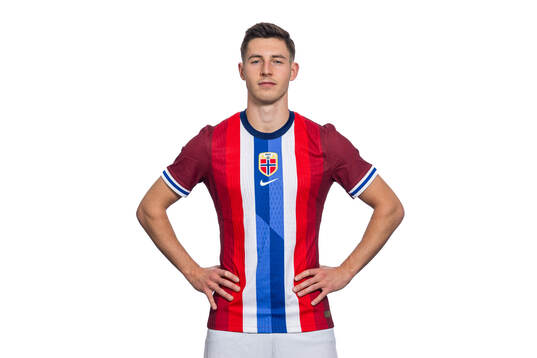 Lasse Berg Johnsen of the Norwegian national football team