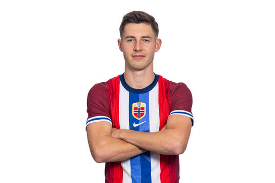 Lasse Berg Johnsen of the Norwegian national football team