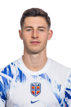 Lasse Berg Johnsen of the Norwegian national football team