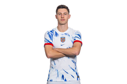 Lasse Berg Johnsen of the Norwegian national football team