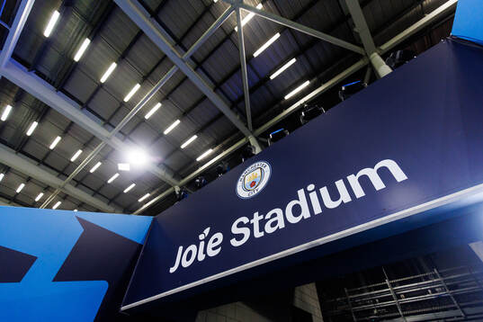 Interior view of Joie Stadium ahead ofthe Women's Champions