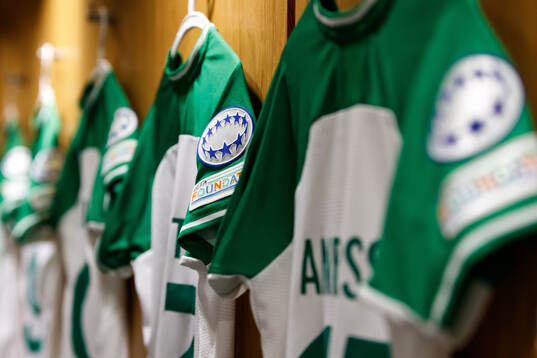 The dressing room of Hammarby