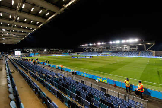 Interior view of Jpie Stadium