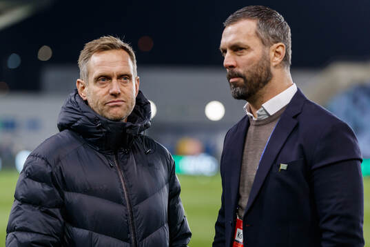 head coach Martin Sjögren and head of sports Johan Lager