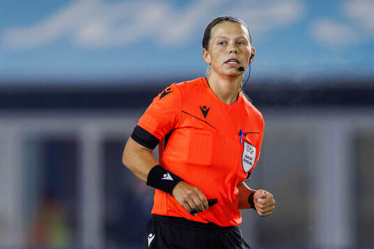 Referee Frida Klarlund
