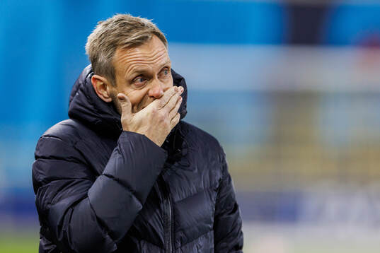head coach Martin Sjögren of Hammarby