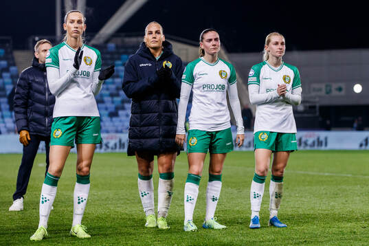 Ellen Wangerheim of Hammarby looks dejected