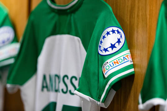 The dressing room of Hammarby