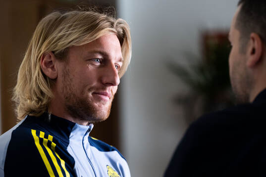 Emil Forsberg of the Swedish men's national football team