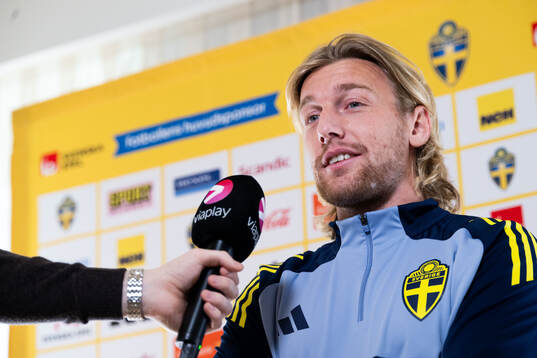 Emil Forsberg of the Swedish men's national football team