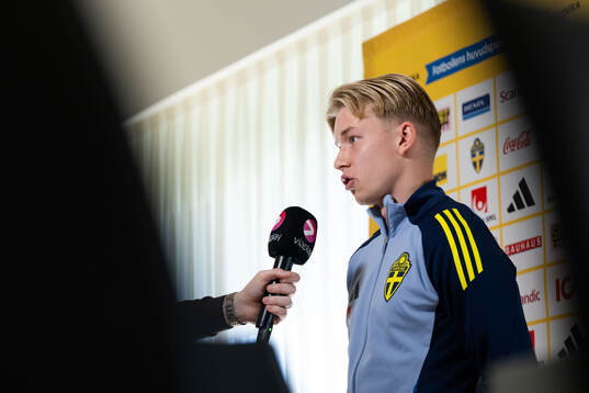 Daniel Svensson of the Swedish men's national football team