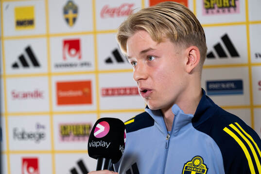 Daniel Svensson of the Swedish men's national football team