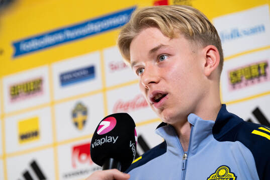 Daniel Svensson of the Swedish men's national football team