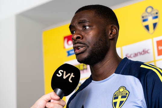 Ken Sema of the Swedish men's national football team