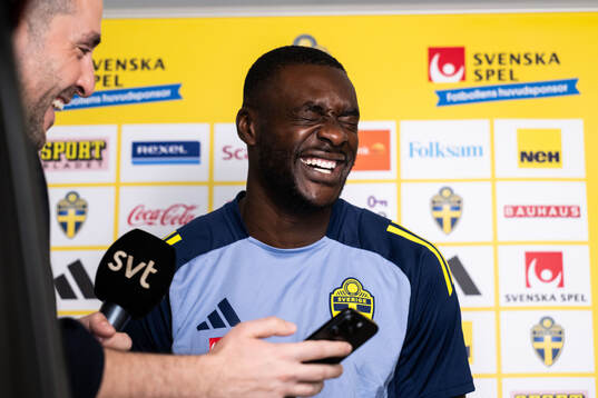 Ken Sema of the Swedish men's national football team