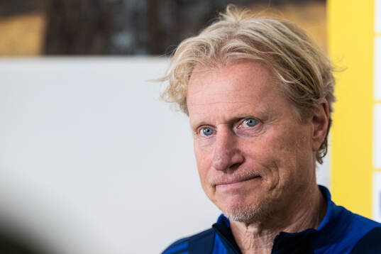 Stefan Pettersson, team manager of the Swedish men's