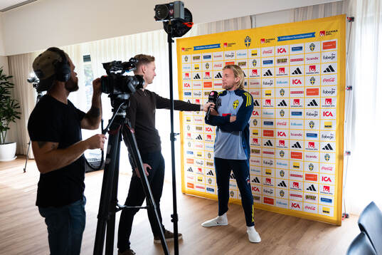 Emil Forsberg of the Swedish men's national football team