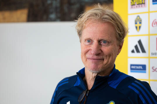 Stefan Pettersson, team manager of the Swedish men's