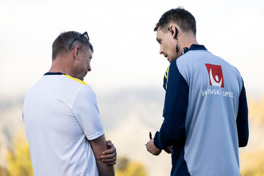 Head coach Jon Dahl Tomasson of the men’s national team