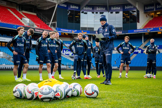 Ståle Solbakken, head coach of the Norwegian national