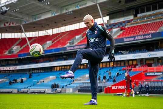 Julian Ryerson of the Norwegian national football team
