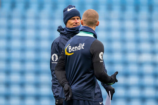 Ståle Solbakken, head coach of the Norwegian national