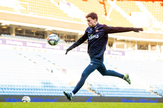 Colin Rösler of the Norwegian national football team