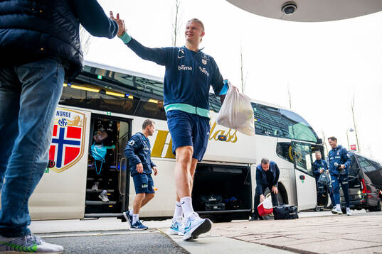 Erling Braut Haaland of the Norwegian national football