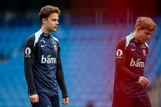 Felix Horn Myhre of the Norwegian national football team