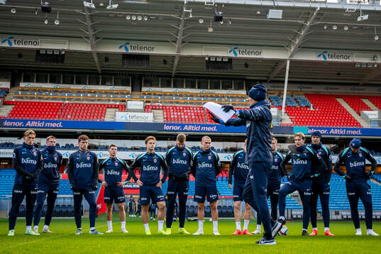 Ståle Solbakken, head coach of the Norwegian national