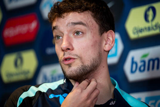 Colin Rösler of the Norwegian national football team