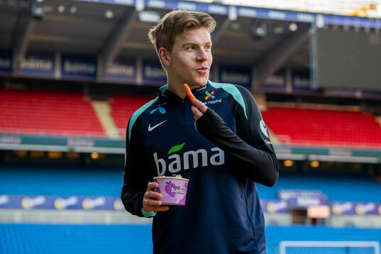Jens Petter Hauge of the Norwegian national football team