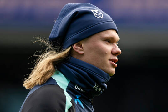Erling Braut Haaland of the Norwegian national football team