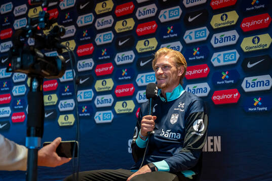 Morten Thorsby of the Norwegian national football team