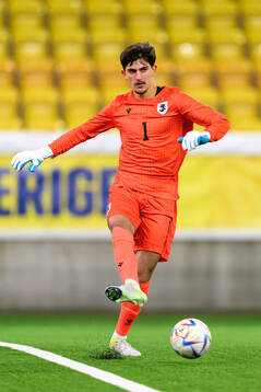 goalkeeper Mate Sauri of Georgia