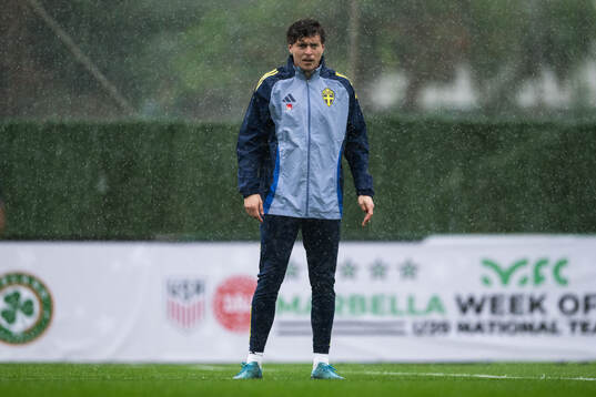 Victor Nilsson Lindelöf of the Swedish men's football