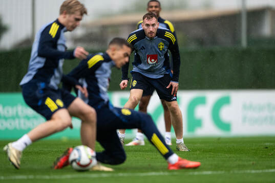Dejan Kulusevski of the Swedish men's football national