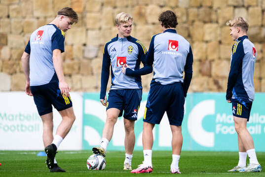 Nils Zätterström, Lucas Bergvall, Hampus Skoglund and
