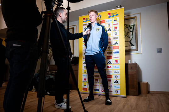 Nils Zätterström of the Swedish men's football national