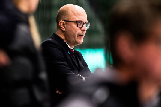 Malmö Redhawks tränare Henrik Palm