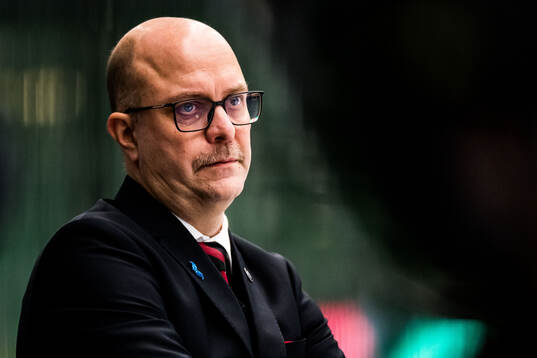 Malmö Redhawks tränare Henrik Palm
