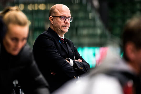 Malmö Redhawks tränare Henrik Palm