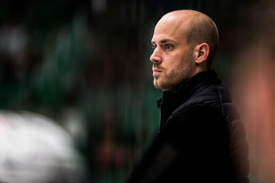 Rögles tränare Julius Falkenbäck Bergkvist