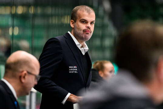 Malmö Redhawks assisterande tränare Adam Wickstrand