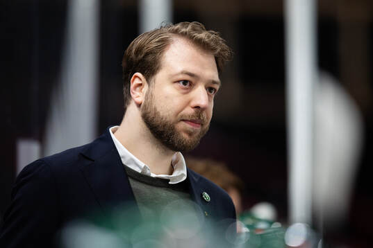 Frölundas assisterande tränare Marcus Anselm