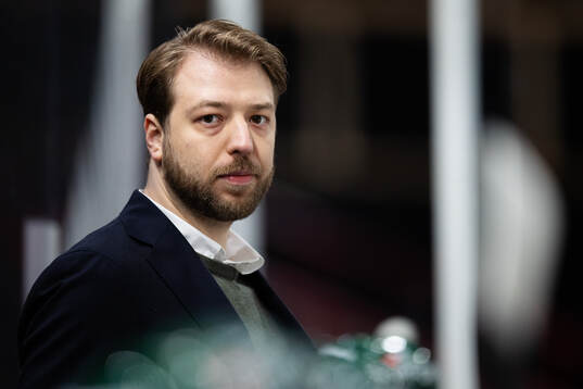 Frölundas assisterande tränare Marcus Anselm