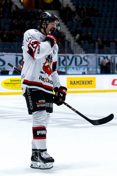 Nybro Vikings Leo Sahlin Wallenius deppar