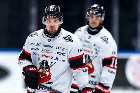 Nybro Vikings Ludwig Blomstrand deppar