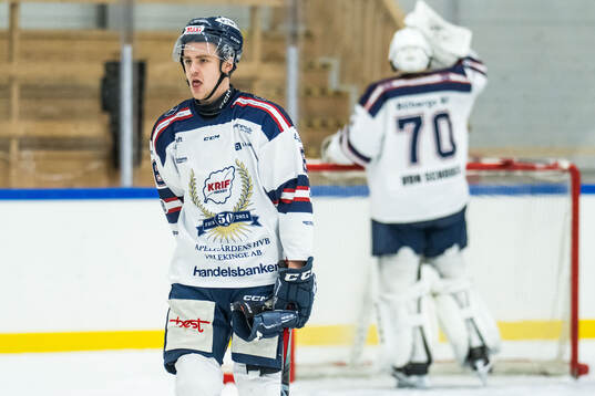 KRIF s Isak Wignell deppar